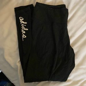 Adidas script leggings